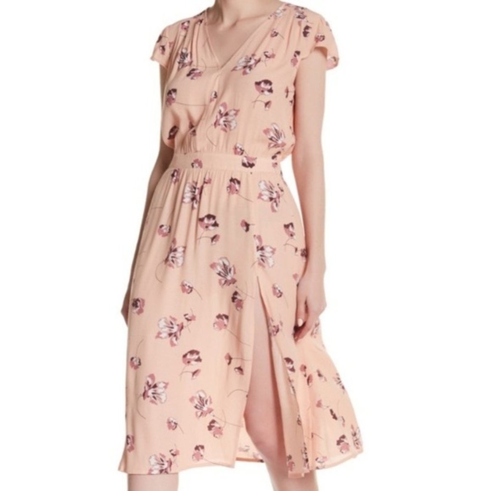 Free Press Floral Midi Dress